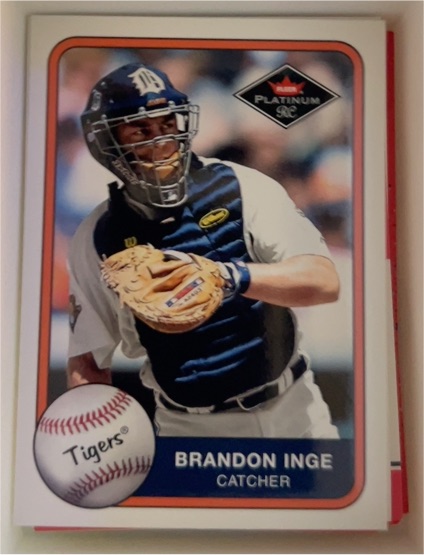 2001 Fleer Platinum #339 Brandon Inge — front