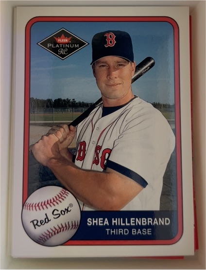 2001 Fleer Platinum #366 Shea Hillenbrand — front