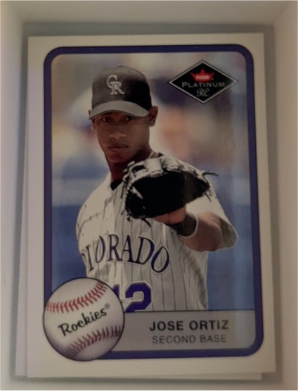 2001 Fleer Platinum #331 Jose Ortiz — front