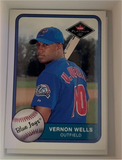 2001 Fleer Platinum #357 Vernon Wells — front