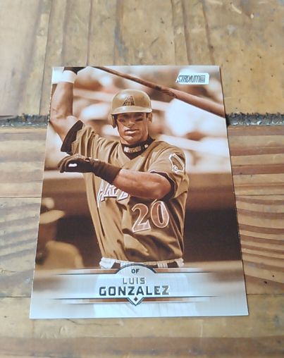 2025 Topps Stadium Club #22 Luis Gonzalez — front