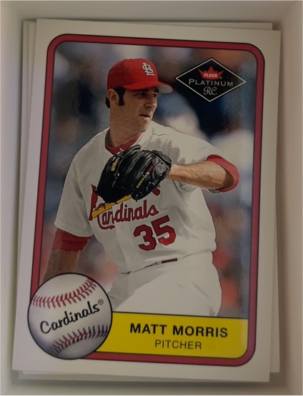 2001 Fleer Platinum #309 Matt Morris — front