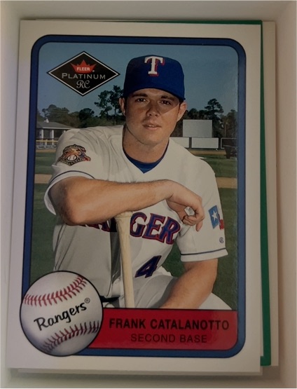 2001 Fleer Platinum #341 Frank Catalanotto — front