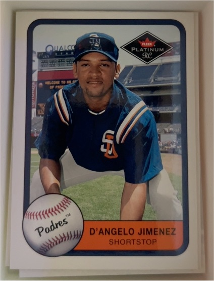 2001 Fleer Platinum #380 D'Angelo Jimenez — front