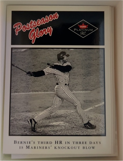 2001 Fleer Platinum #483 Bernie Williams — front