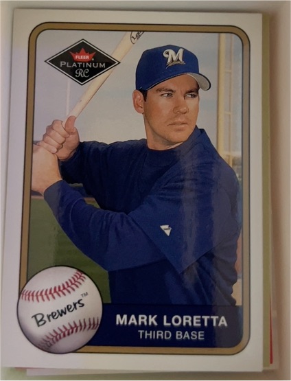 2001 Fleer Platinum #391 Mark Loretta — front