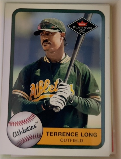 2001 Fleer Platinum #348 Terrence Long — front