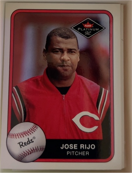 2001 Fleer Platinum #307 Jose Rijo — front
