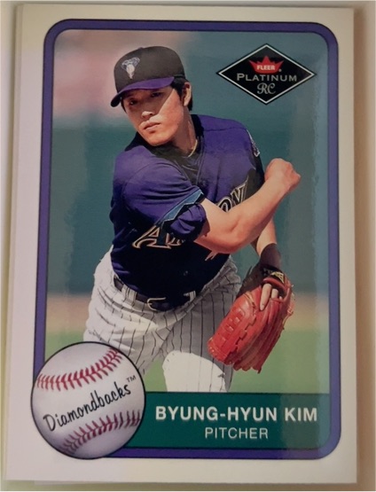 2001 Fleer Platinum #318 Byung-Hyun Kim — front