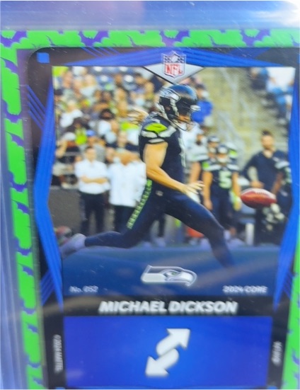 2024 Uno Elite Core Edition #052 Michael Dickson — front