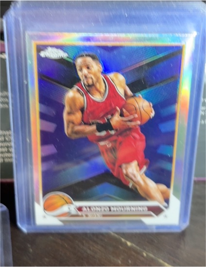2023-24 Topps Chrome #43 Alonzo Mourning — front