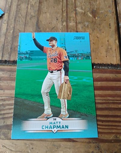 2025 Topps Stadium Club #167 Matt Chapman — front