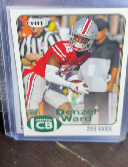 2018 Sage Hit #87 Denzel Ward — front