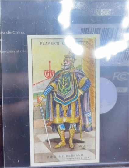 1935 Player's Cigarettes Kings and Queens of England #10A King Hildebrand — front