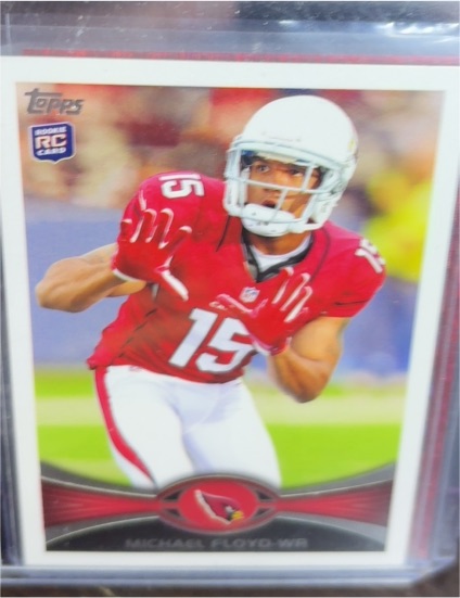 2012 Topps #91 Michael Floyd — front
