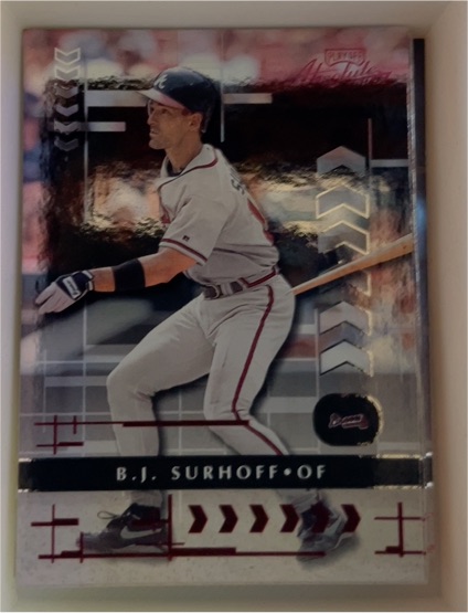 2001 Playoff Absolute Memorabilia #137 B.J. Surhoff — front