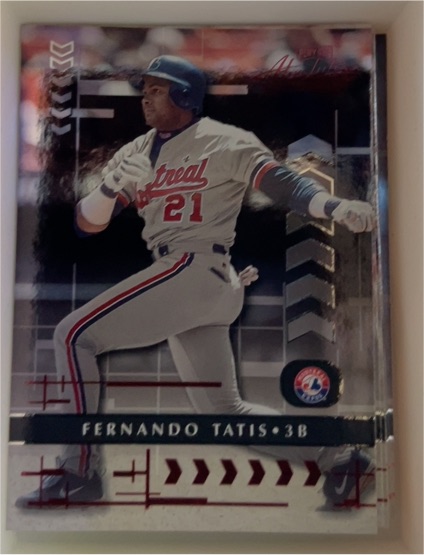 2001 Playoff Absolute Memorabilia #139 Fernando Tatis — front
