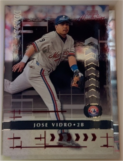 2001 Playoff Absolute Memorabilia #145 Jose Vidro — front