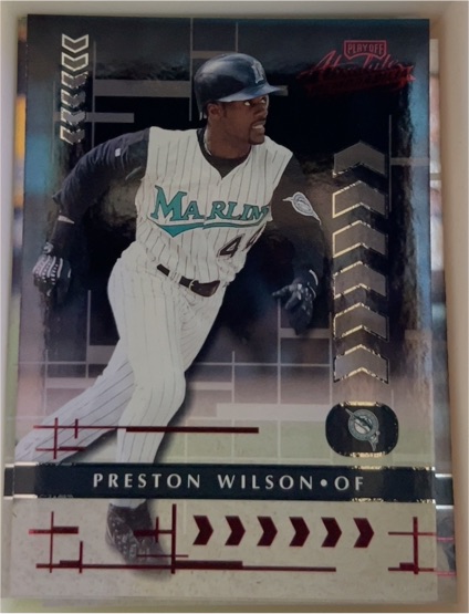 2001 Playoff Absolute Memorabilia #150 Preston Wilson — front