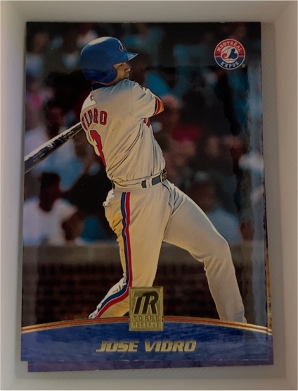 2001 Topps Reserve #88 Jose Vidro — front