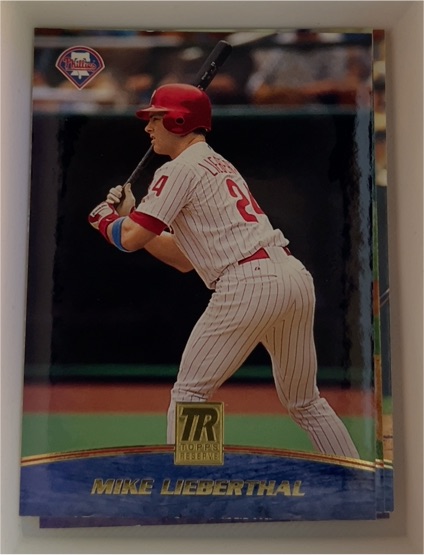 2001 Topps Reserve #94 Mike Lieberthal — front
