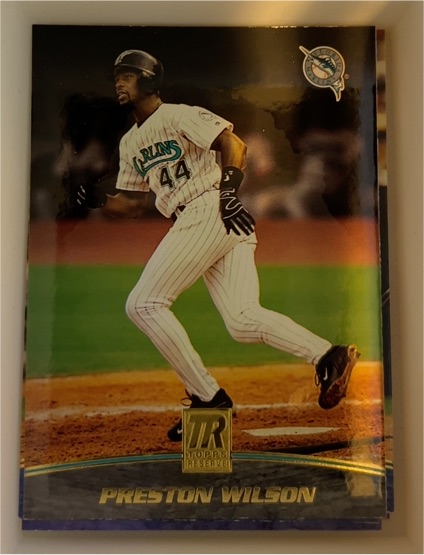 2001 Topps Reserve #72 Preston Wilson — front