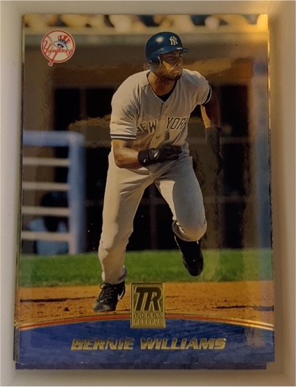2001 Topps Reserve #80 Bernie Williams — front