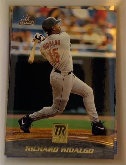 2001 Topps Reserve #81 Richard Hidalgo — front