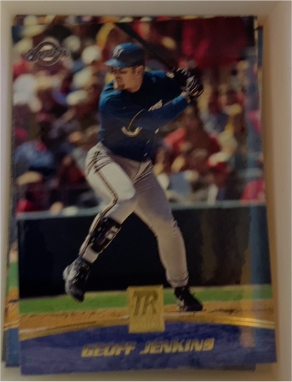 2001 Topps Reserve #84 Geoff Jenkins — front