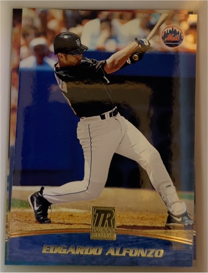 2001 Topps Reserve #53 Edgardo Alfonzo — front