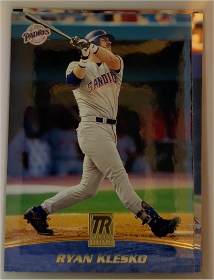 2001 Topps Reserve #54 Ryan Klesko — front