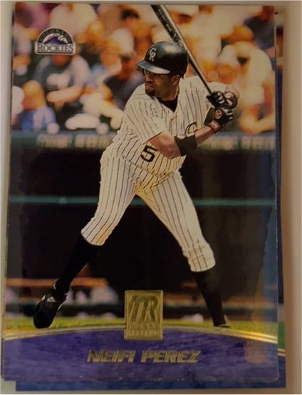 2001 Topps Reserve #38 Neifi Perez — front