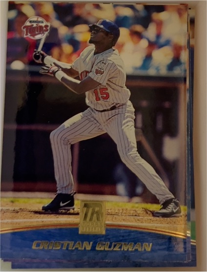 2001 Topps Reserve #39 Cristian Guzman — front