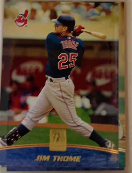 2001 Topps Reserve #30 Jim Thome — front
