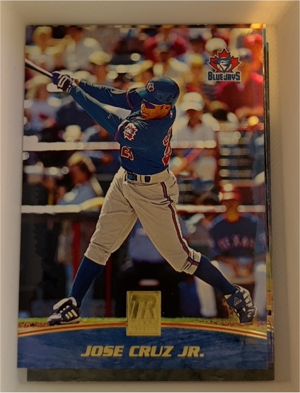 2001 Topps Reserve #23 Jose Cruz Jr. — front