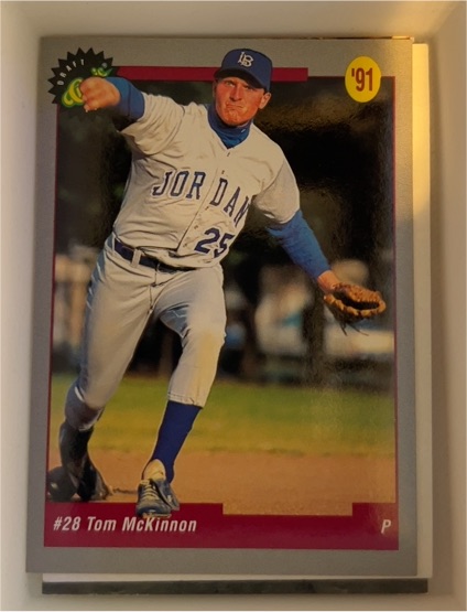 1991 Classic Draft Picks #24 Tom McKinnon — front