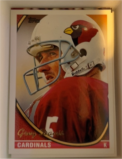 1994 Topps #323 Greg Davis — front