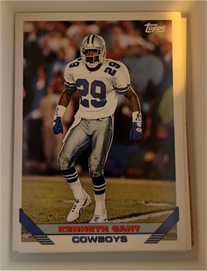 1993 Topps #415 Kenneth Gant — front