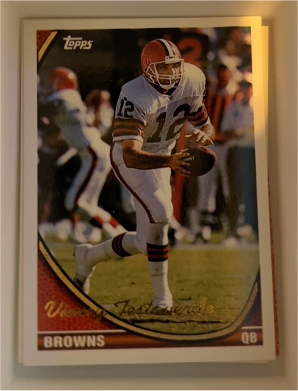 1994 Topps #71 Vinny Testaverde — front