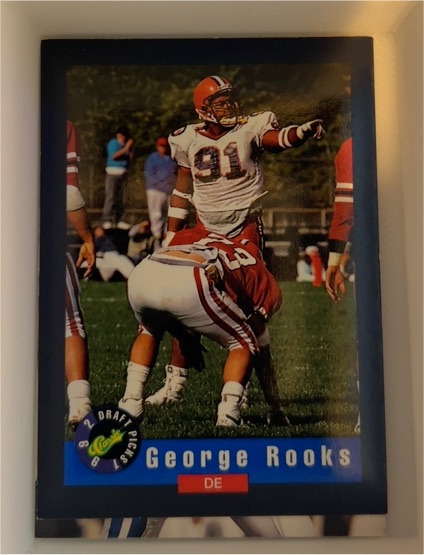1992 Classic Draft Picks #42 George Rooks — front