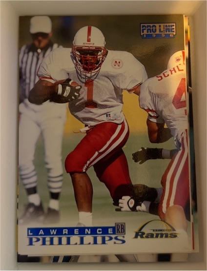 1996 Pro Line #234 Lawrence Phillips — front