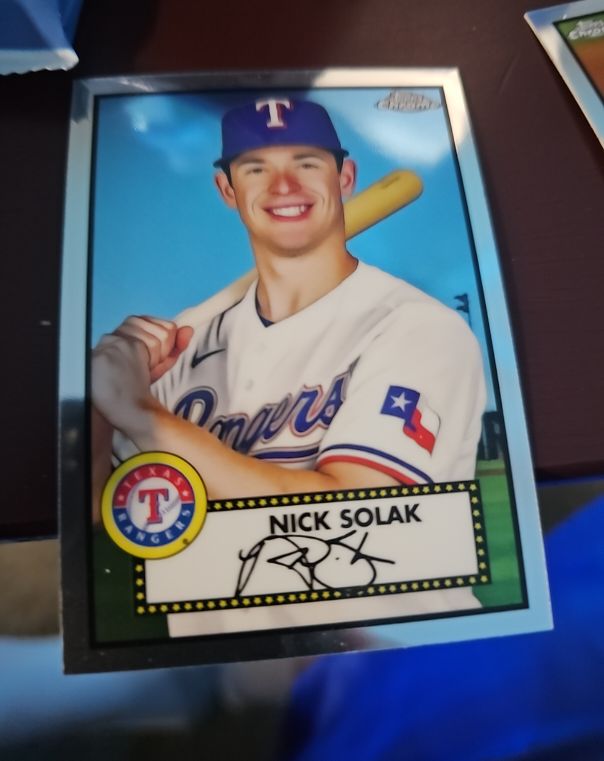 2021 Topps Chrome Platinum Anniversary #295 Nick Solak — front