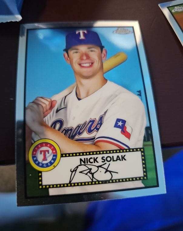 2021 Topps Chrome Platinum Anniversary #295 Nick Solak — front