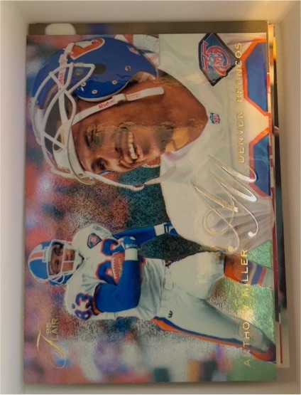 1995 Flair #63 Anthony Miller Denver Broncos — front