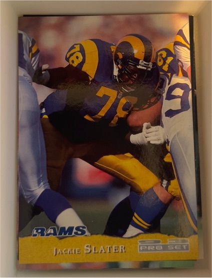 1993 Pro Set #233 Jackie Slater — front