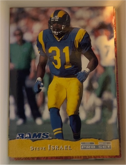 1993 Pro Set #238 Steve Israel — front