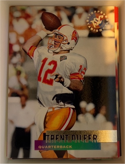 1995 Topps Stadium Club #24 Trent Dilfer — front