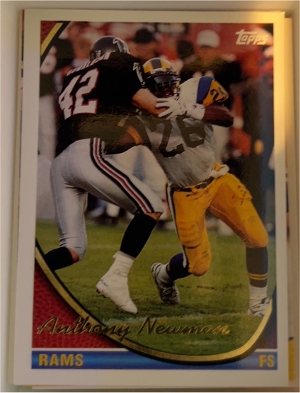 1994 Topps #54 Anthony Newman — front