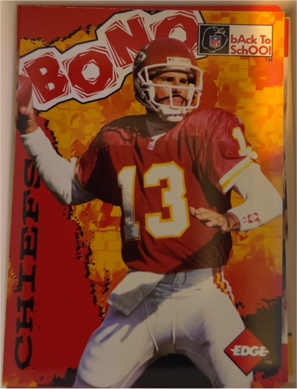 1996 NFL Properties Edge #BTS1 Steve Bono — front