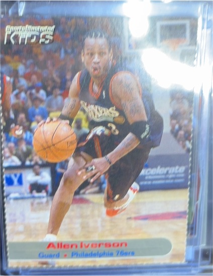 2001 Sports Illustrated for Kids #28 Allen Iverson — front